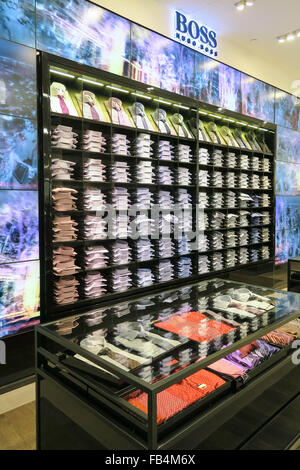 Herrenmode in New York Macys Kaufhaus, Herald Square, Stockfoto