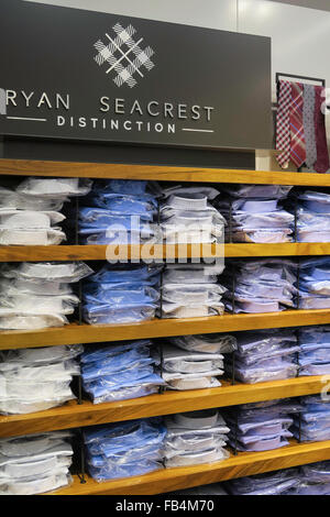 Herrenmode in New York Macys Kaufhaus, Herald Square, Stockfoto