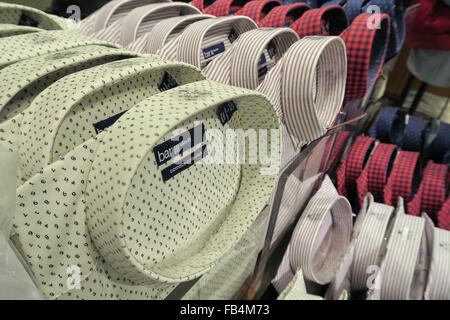 Herrenmode in New York Macys Kaufhaus, Herald Square, Stockfoto