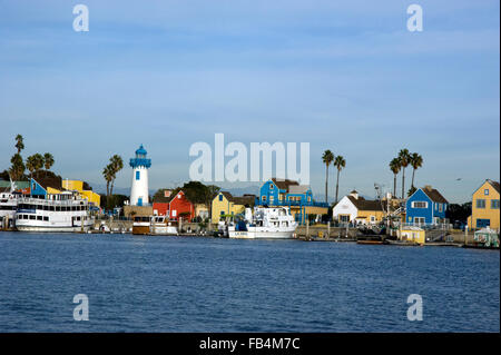 Fishermans Village Marina Del Rey in Los Angeles, CA Stockfoto