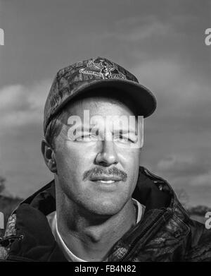 SAN ANTONIO, TX. – 05 Januar: Jeff Kent posiert für ein Porträt auf seiner Ranch in San Antonio, Texas am 5. Januar 2003. Stockfoto