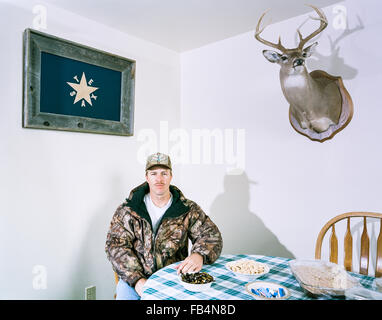 SAN ANTONIO, TX. – 05 Januar: Jeff Kent posiert für ein Porträt auf seiner Ranch in San Antonio, Texas am 5. Januar 2003. Stockfoto