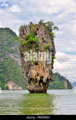 Phang Nga Bucht, James Bond Island, Thailand Stockfoto