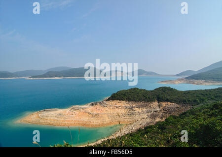 Blick von der Geo-Trail, High Island Reservoir, Sai Kung, Hong Kong Stockfoto