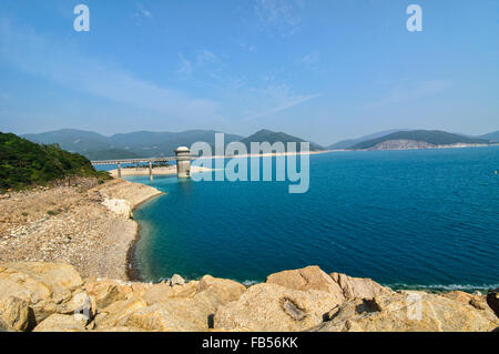 Blick von der Geo-Trail, High Island Reservoir, Sai Kung, Hong Kong Stockfoto