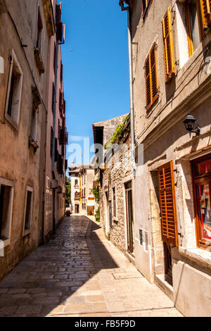 Straße in Pula Kroatien Stockfoto