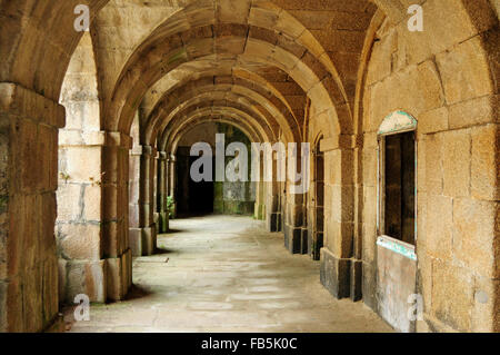 Burg von San Felipe. Ria de Ferrol, Mugardos, Galicien, Spanien Stockfoto