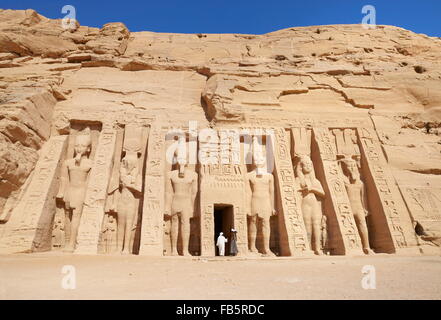 Ägypten - Abu Simbel Tempel, UNESCO Stockfoto