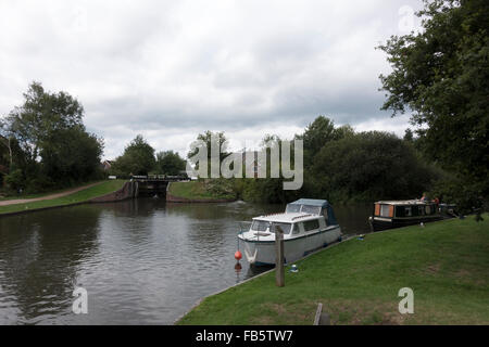 Aldermaston Wharf Berkshire, UK -1 Stockfoto