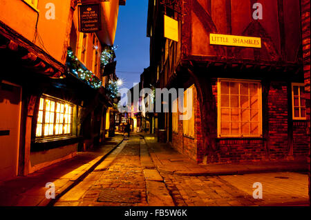 Die Shambles, York Stockfoto