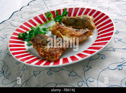 Sardalya Tava - Türkisch gegrillte Sardinen. Stockfoto