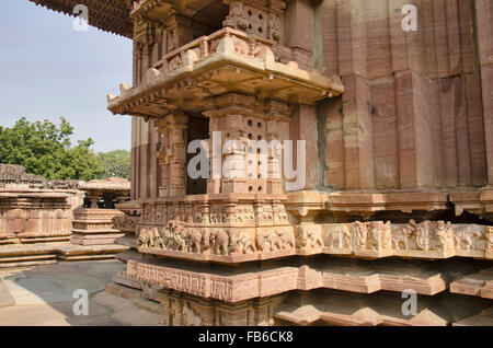Ramappa Tempel, Palampet, Warangal, Telangana, Indien Stockfoto