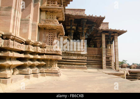 Ramappa Tempel, Palampet, Warangal, Telangana, Indien Stockfoto