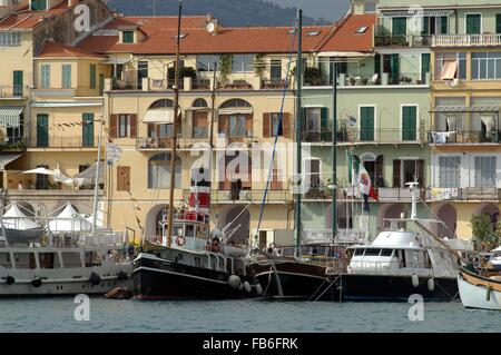 Italien, Ligurien, die Stadt von Imperia Stockfoto