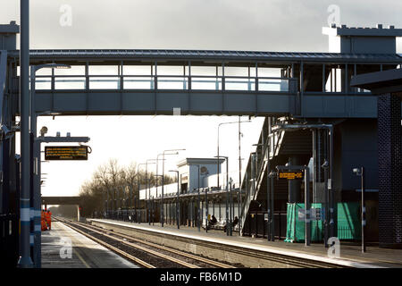 Maasmechelen Village Bahnhof, Oxfordshire, Vereinigtes Königreich Stockfoto