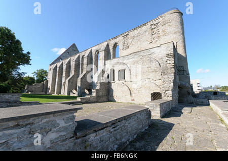 Die Ruinen von Pirita Kloster/Kloster gewidmet St. Bridget, Tallinn, Estland Stockfoto