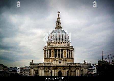 St. Pauls Cathedral betrachtet von One New Change, London, UK. Stockfoto