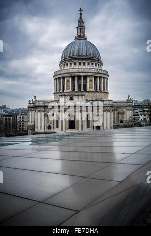St. Pauls Cathedral betrachtet von One New Change, London, UK. Stockfoto