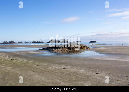 Nordamerika, Kanada, British Columbia, Vancouver Island, Tofino, Chesterman Beach Stockfoto