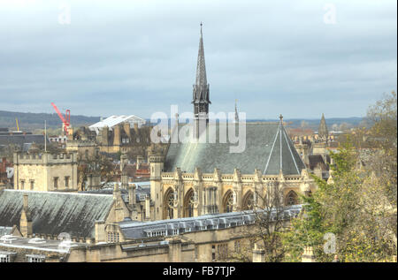 University of Oxford.  Exeter College Chapel Türme von oxford Stockfoto