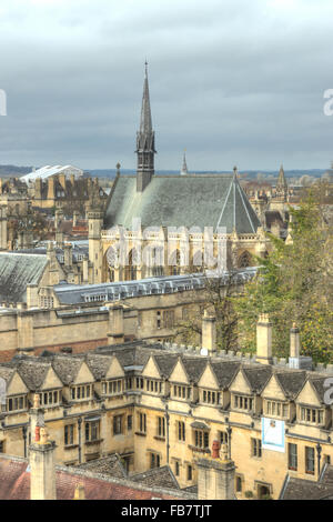 University of Oxford.  Exeter College Chapel Türme von oxford Stockfoto