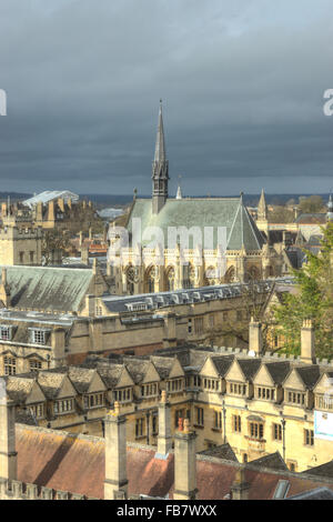 University of Oxford.  Exeter College Chapel Türme von oxford Stockfoto