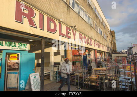 Ridley Straße Markt, Dalston, Hackney Stockfoto