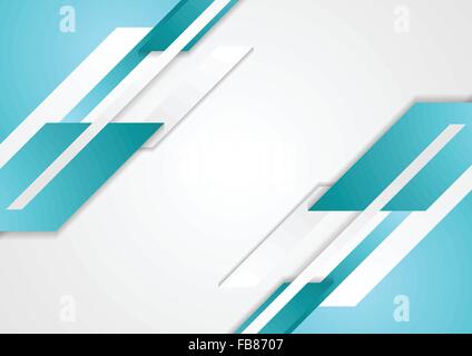 Abstrakte Tech hellen geometrischen Hintergrund. Vektor-design Stock Vektor