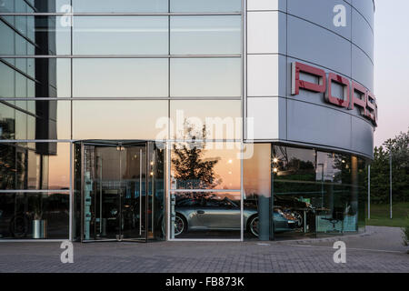 Porsche Altbau in Swindon Stockfoto