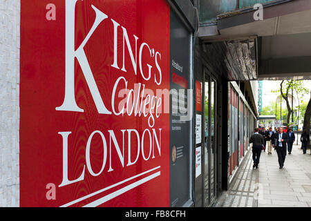 Kings College London, UK Stockfoto