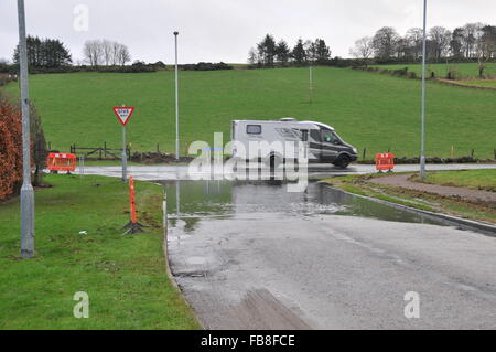 Kemnay, Aberdeenshire, Schottland, Großbritannien. 11. Januar 2016. UK-Wetter. Bildnachweis: Kemnay fotografischen/Alamy Live-Nachrichten Stockfoto