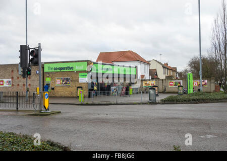 Co-op Tante-Emma-Laden Milton Road Grün Ende Cambridge Cambridgeshire England UK Stockfoto