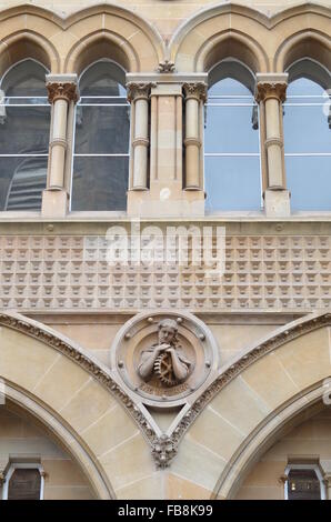 Fassade der Börse Glasgow, Glasgow, Schottland Stockfoto