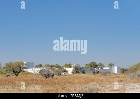 Fort Namutoni, ein Rest Camp im Etosha Nationalpark, Namibia Stockfoto