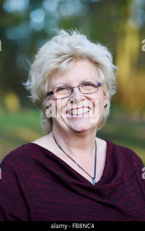 Professor Dame Lesley Fallowfield Direktor, Professor der Psycho-Onkologie am Ufer-C Basis an der University of Sussex Stockfoto