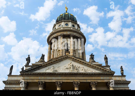 Französischer Dom, Gendarmenmarkt Square, Berlin, Brandenburg, Deutschland Stockfoto