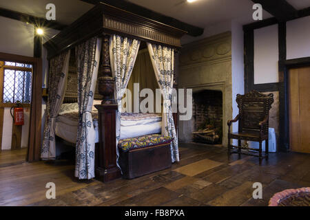 Stuart Zimmer in der alten hohen Haus, Stafford. England. VEREINIGTES KÖNIGREICH. Stockfoto