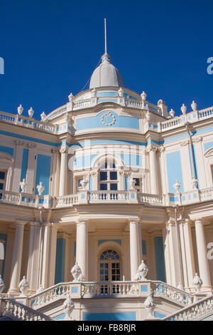 Katalnaya Gorka (Achterbahn) Pavillon, Oranienbaum, St Petersburg, Russland Stockfoto