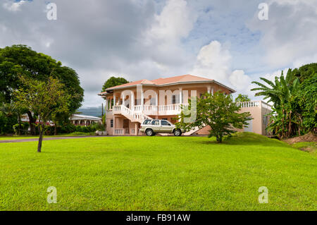 Luxus-Villa im exklusiven Teil der St. Georges, Grenada. Stockfoto