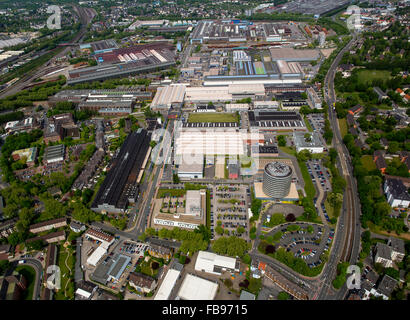 Luftaufnahme, Siemens AG Technologie Park Mülheim, Mülheim an der Ruhr, Ruhrgebiet, Nordrhein-Westfalen, Deutschland, Europa, Antenne Stockfoto