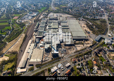 Luftaufnahme, der Abriss des Opel-Werks in Bochum 1, Ruhr Gebiet Bochum, Deutschland, Europa, Luftbild begonnen hat, Stockfoto