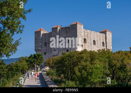 Festung Nehaj in Senj, Kroatien Stockfoto