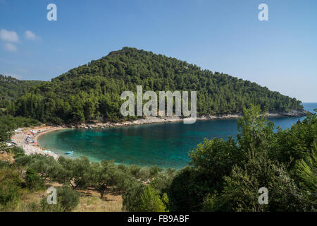 Pupnatska Luka auf Korcula Insel in Kroatien Stockfoto