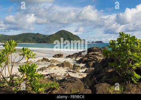 Selong Belanak ich Lombok ich Indonesien Stockfoto