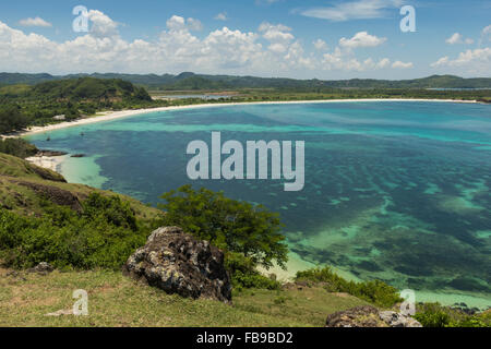 Tanjung Aan Bay ich Lombok ich Indonesien Stockfoto