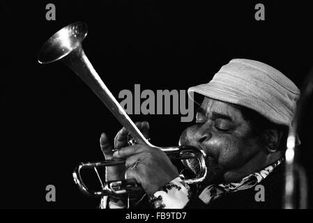 Dizzy GILLESPIE - 26.08.1973 - Frankreich / Var (Abteilung) / Werft - Dizzy GILLESPIE - Dizzy GILLESPIE; -am Festival Werft; -Frankreich; -1973;   -Philippe Gras / Le Pictorium Stockfoto