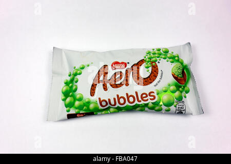 Minze Aero Bubbles. Stockfoto