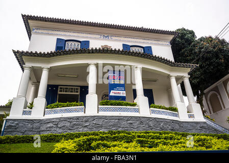 19. Jahrhundert Haus, Petropolis, Bundesstaat Rio De Janeiro, Brasilien Stockfoto