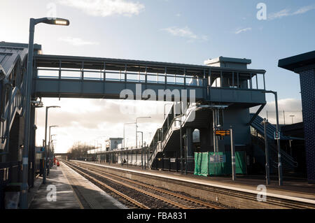 Maasmechelen Village Bahnhof, Oxfordshire, Vereinigtes Königreich Stockfoto