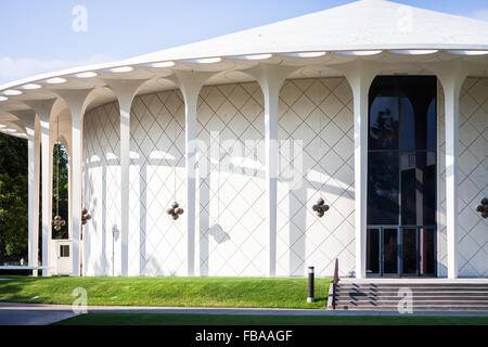 Beckman Auditorium auf dem Campus der Caltech, Pasadena, CA Stockfoto